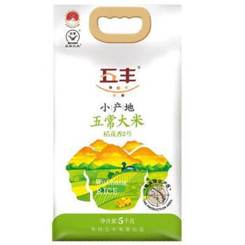 iosn稻花香二号华润五丰小产地稻花香二号5kg五丰大米五常大米清香5k