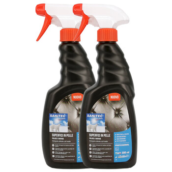 意大利进口sanitec莎妮太皮革清洁护理剂保养油皮衣皮包真皮具皮沙发去污清洗剂含珍贵天然蜡皮革保养清洁 2瓶装 图片价格品牌报价 京东