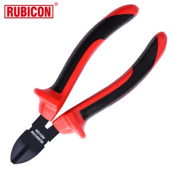 罗宾汉（RUBICON）REV-D6 高压绝缘斜口钳斜嘴钳偏口钳子剪线钳斜咀钳 6英寸