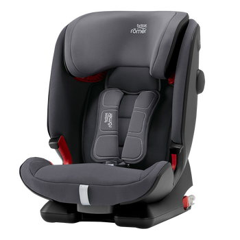 宝得适britax儿童安全座椅百变骑士isize汽车用isofix9月12岁极致灰