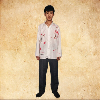 映娇囚服睡衣囚犯装男女士古装死囚民国耐日地下党行刑戏服舞台演出