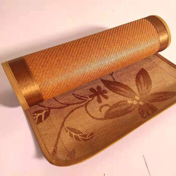 夏季双面冰丝藤席沙发坐垫学生席汽车坐垫凉席双面凉席坐垫竹凉席 大