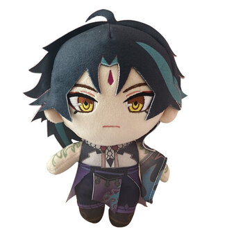 绿野客原神魈cos面具面罩头套挂件万圣节表演演出搞怪 魈公仔