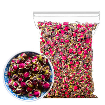 企业购更优惠尚茶令金边玫瑰250g一袋 干花蕾散装另售玫瑰花茶叶京 东