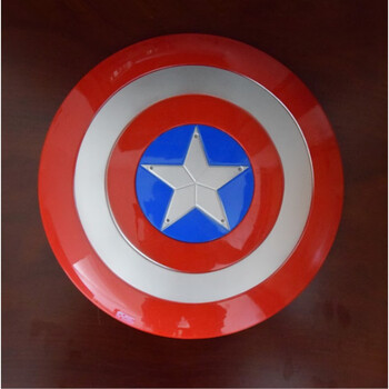 队长cos服演出男童超人蝙蝠侠绿巨人美国队长衣服美国队长不发光盾牌s