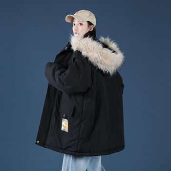 yomc棉服女装棉衣外套女士冬天短袄棉衣棉服女冬季加