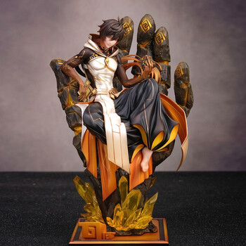 晴手办草神甘雨美少女二次元游戏动漫周边模型摆件现货优质 坐姿 钟离