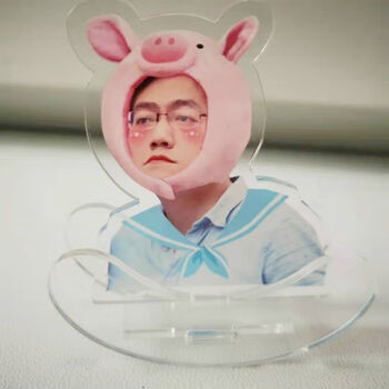 李飞周边内娱顶流时代峰峻周边摇摇乐坐马桶上的李飞立牌钥匙扣 猪猪