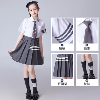 zmva六一儿童合唱演出服运动会班服毕业照校服小学生朗诵比赛表演服装