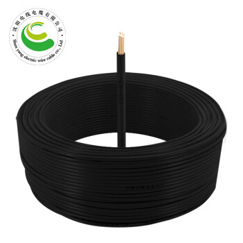 沈阳电线电缆有限公司-ZR-BV-450/750V-1X25mm²国标铜芯电线阻燃单芯硬线-1米-黑色