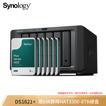 ȺͣSynology DS1621+ λ ҵNAS 洢 һ˽ 48TB棨6Ⱥԭ8TBӲ̣