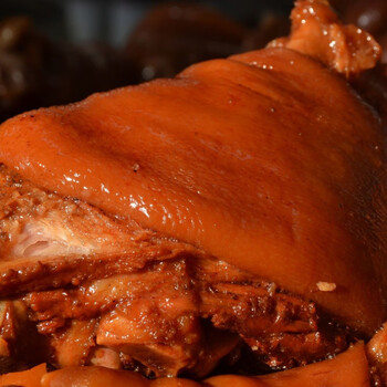 (生鲜)整只猪肘子肘子肉熟食猪蹄酱香五香大肘子 2斤五香肘子x2份(共4