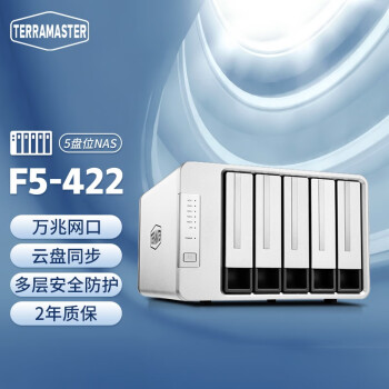 TERRA MASTER F5-422 λҵNAS洢˽׿ 20TB4T*5