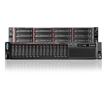 联想 ThinkServer Sr588 Lenovo Sr590 2U机架式服务器 2颗4210R处理器 10C 2.4GHz 32G内存I2*2TB硬盘I单电