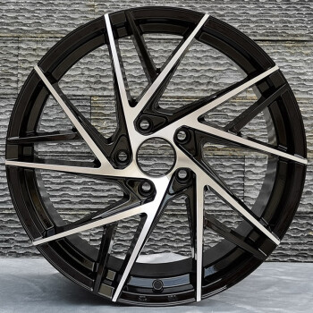 vojialun171819寸改装轮毂马自达c级高尔夫3系5系锐志a4l凯美瑞黑色银