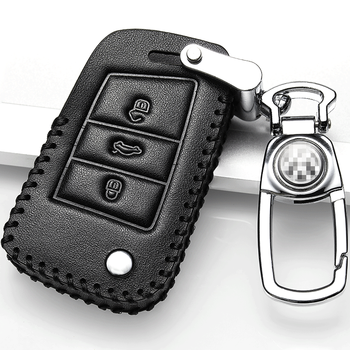 适用于大众途观l钥匙包22款途观l钥匙套380tsi改款330tsi真皮汽车钥匙