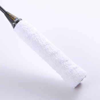 胶毛巾吸汗带防滑网球拍手柄套加厚柔软耐磨绑带 毛巾手胶【白色1条】