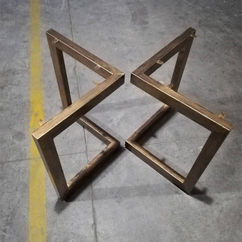 桌角桌架 铁艺金属桌腿支架桌脚桌子腿支架电会议桌书桌桌架办公桌铁