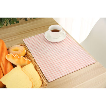 小学生硅胶午餐垫无异味小学生餐垫ins风日式儿童一年级布垫杯垫布艺