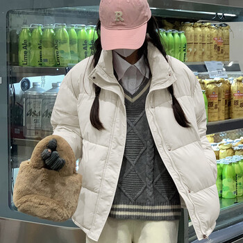 服饰内衣>女装>棉服>优衣库>优衣库羽绒棉服女短款韩系2023年冬装新款