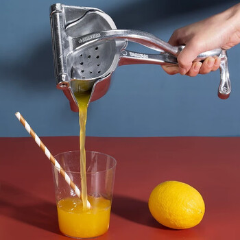 酒吧灵魂手动榨汁器网红实力型压汁器铝合金大号水果挤汁器手动实力型