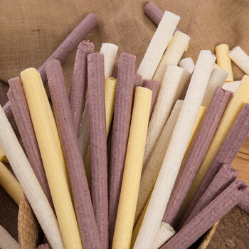 传统老式爆米花玉米棍膨化玉米花棒苞米花大米棒膨江米棍零食500g黑米