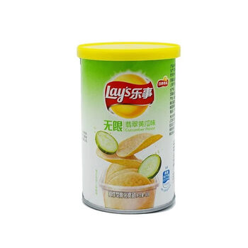 乐事薯片40g罐装薯片原味黄瓜番茄烤肉混装休休闲零食黄瓜味16罐