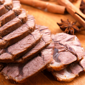 圣喜 清真五香酱牛肉 软烂 老人能吃 即食纯黄牛肉真空 200g 五香