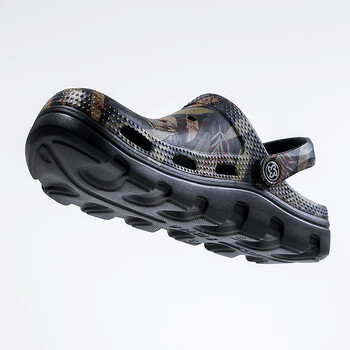 veblen维布伦大码洞洞鞋男士夏季新款防滑室外迪特沙滩鞋男印花eva