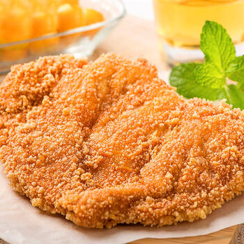 炸鸡排食品鸡胸肉半成品裹粉鸡块米花冷冻便宜批发4斤20片卡滋脆鸡排