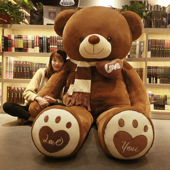 德国原装进口steiff泰迪熊 大熊泰迪毛绒玩具娃娃抱抱熊特大号玩偶女