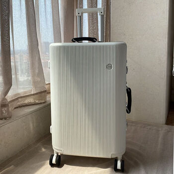 爱华仕oiwas大容量铝框拉杆箱女ins学生新款行李箱男万向轮密码旅行