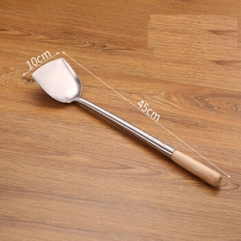 炒菜铲子不锈钢锅铲炒铲炒勺加长柄汤勺家用防烫铲子厨具锅铲小号