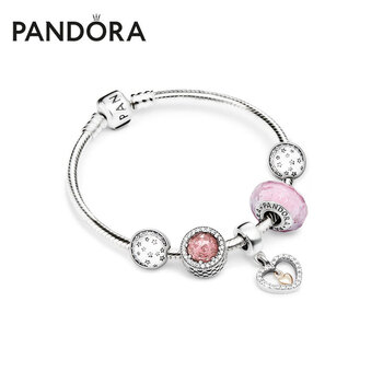 潘多拉PANDORA潘多拉20cm手链套装925银一 