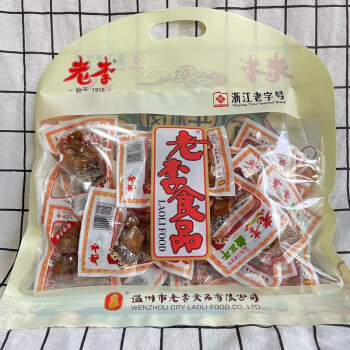 温州特产老李五香干卤豆腐干老李卤豆干散称500g约17包休闲零食2斤加