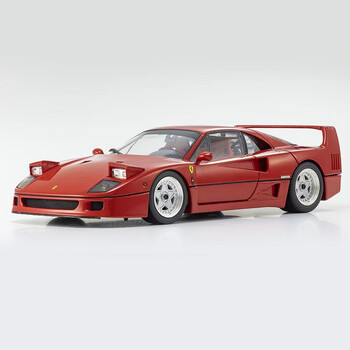 跃纪生(yuejisheng)京商 1:18 ferrari 法拉利f40 红色合金全开汽车