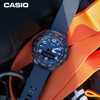 卡西欧(casio)手表protrek 四重感应户外登山蓝牙男表防水 prt-b50-2