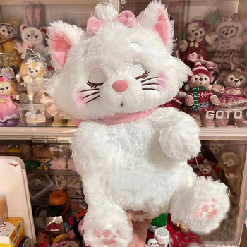 萌尚偶玛丽猫玩偶睡觉抱娃娃送女友可爱猫咪公仔毛绒玩具确认节生日