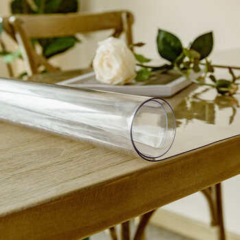 软玻璃pvc塑料茶几桌布用水晶板透明垫防水防烫防油免洗餐桌垫 透明1