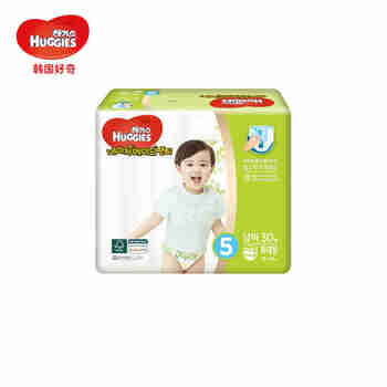 韩国好奇(Huggies) 天然之选成长裤 XL30片 13-18kg 男宝
