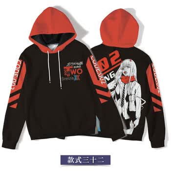 劲魔豹国家队02动漫卫衣darlinginthefranxx二次元周边外套wygjd32