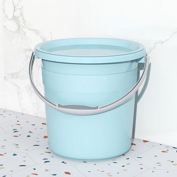 加厚家用多功能大水桶储水桶学生宿舍洗衣桶带盖大容量圆形磨砂桶水桶