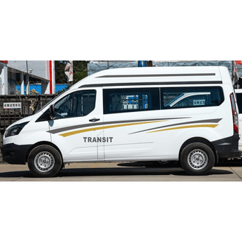 福特新全顺车贴拉花改装个性车身彩条腰线贴纸斯宾特汽车贴花专用a款