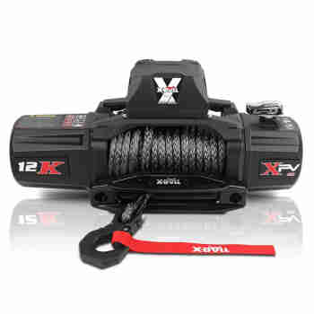 埃克驷仕威新款XPV12000磅 12v/24v越野车汽车自救绞盘车载绞盘 叉牛牌 12k新款尼龙