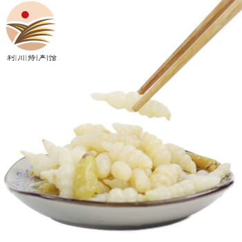 利川馆湖北恩施土特产泡椒玉珠地牯牛网红小吃宝塔菜酸辣菜泡菜400g