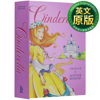 灰姑娘立体书英文原版cinderella Pop Up Book 少儿童话故事彩绘版 摘要书评试读 京东图书