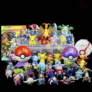 杞沐神奇宝贝精灵宝可梦玩具全套模型不重复神奇宝贝神兽公仔手办精灵
