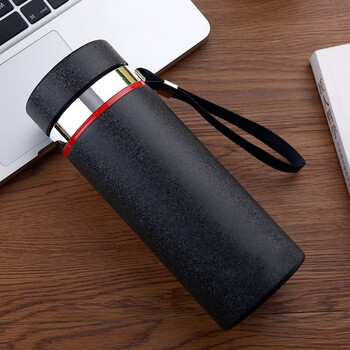 檀轩阁大容量紫砂保温杯泡茶杯800毫升男士款高档紫砂水杯定制刻字