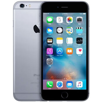 6s备用机6splus大屏学生网课游戏iphone6工 6sp灰色 充电套装 95新