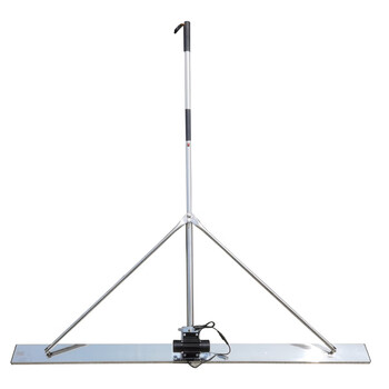 混凝土电动刮平尺整平机振动锂电振平尺找平板智能震动覆膜回填泰鹏